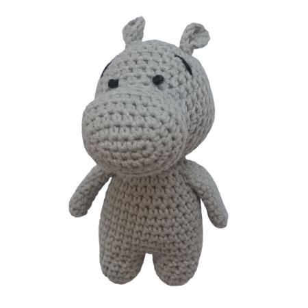 Animale crosetate - Jucarie crosetata Hipopotam