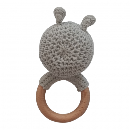 Jucarie dentitie crosetata Hipopotam [3]