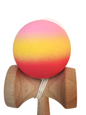 Kendama din lemn cu bila strat silicon [2]