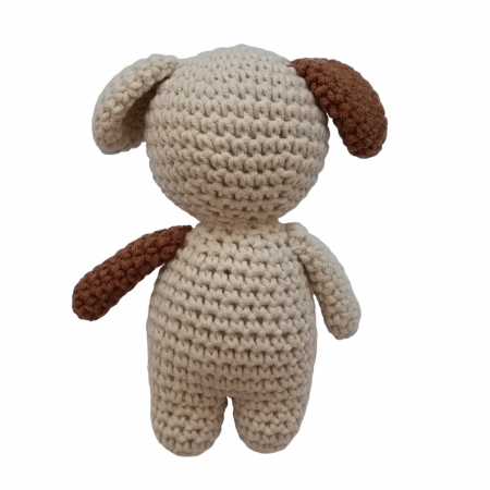 Set cadou Jucarie crosetata Catel + jucarie dentitie crosetata Catel + muselina mustar [4]