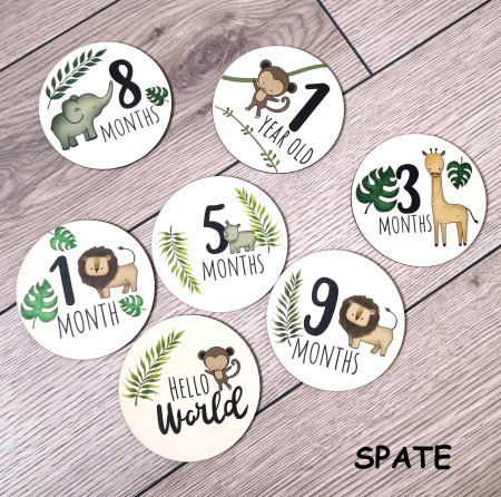 Set cadou jucarie crosetata Leu + jucarie dentitie crosetata Leu + muselina verde [6]