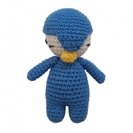 Set cadou bebelusi pinguin crosetat [1]