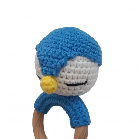 Set cadou bebelusi pinguin crosetat [4]