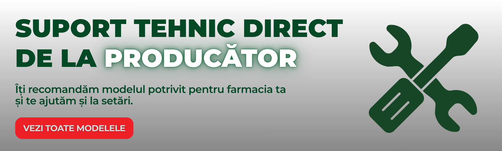 Suport tehnic de la producator