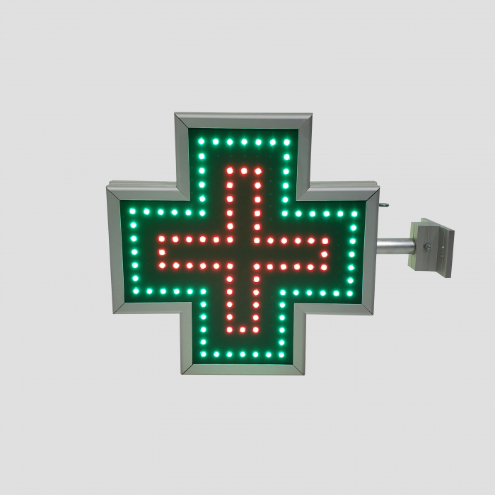 Cruce farmacie cu LED-uri model ANIMAT 400mm x 400mm [2]