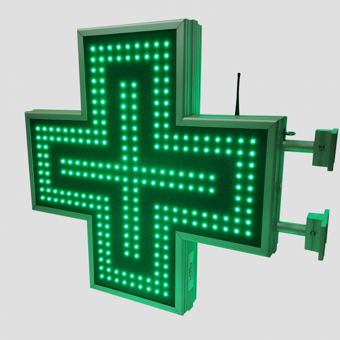 Cruce farmacie cu LED-uri model ANIMAT 700mm x 700mm [3]