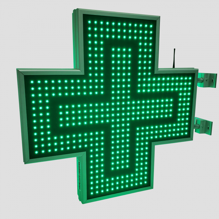 Cruce farmacie cu LED-uri model ANIMAT 800mm x 800mm [3]