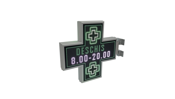 Cruce farmacie model PROGRAMABIL 650mm x 650mm LED-uri RGB P6 [10]