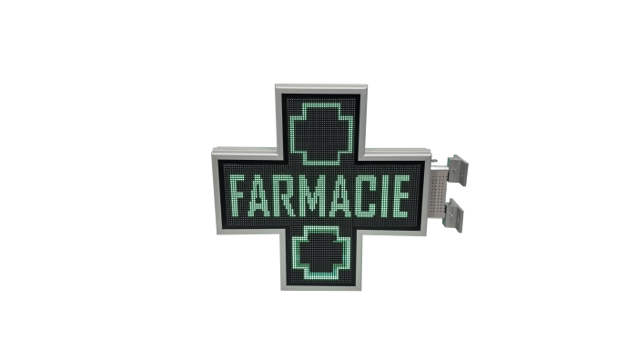 Cruce farmacie model PROGRAMABIL 650mm x 650mm LED-uri RGB P6 [1]