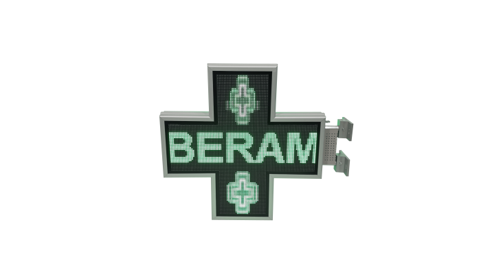 Cruce farmacie model PROGRAMABIL 650mm x 650mm LED-uri RGB P6 [5]