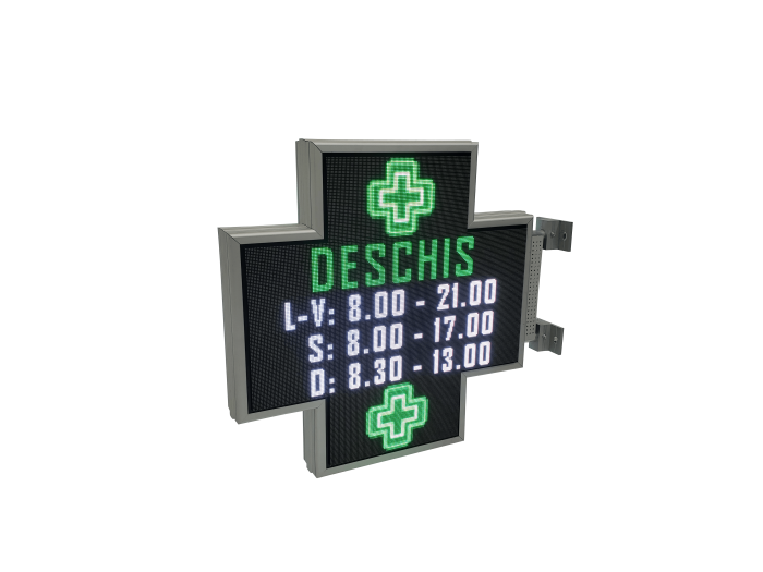 Cruce farmacie model PROGRAMABIL 700mm x 700mm LED-uri RGB P3 [3]