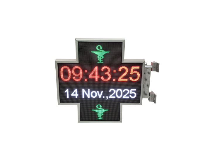 Cruce farmacie model PROGRAMABIL 700mm x 700mm LED-uri RGB P3 [4]