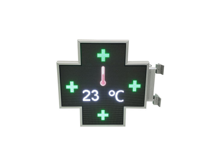 Cruce farmacie model PROGRAMABIL 700mm x 700mm LED-uri RGB P3 [9]