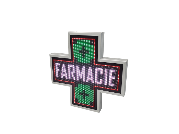 Cruce farmacie model VITRINA 650mm x 650mm LED-uri RGB P6 [6]