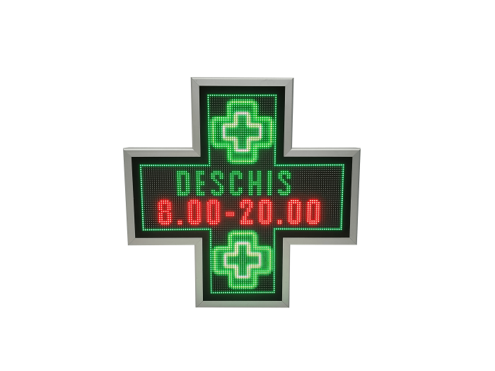 Cruce farmacie model VITRINA 650mm x 650mm LED-uri RGB P6 [2]