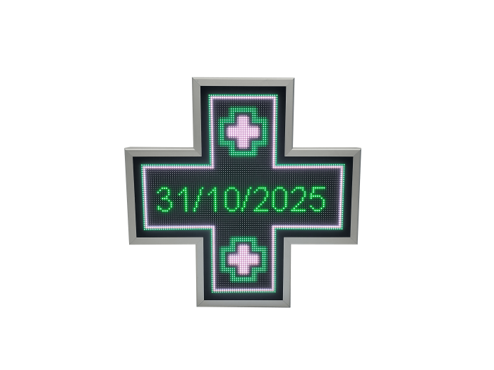 Cruce farmacie model VITRINA 650mm x 650mm LED-uri RGB P6 [8]