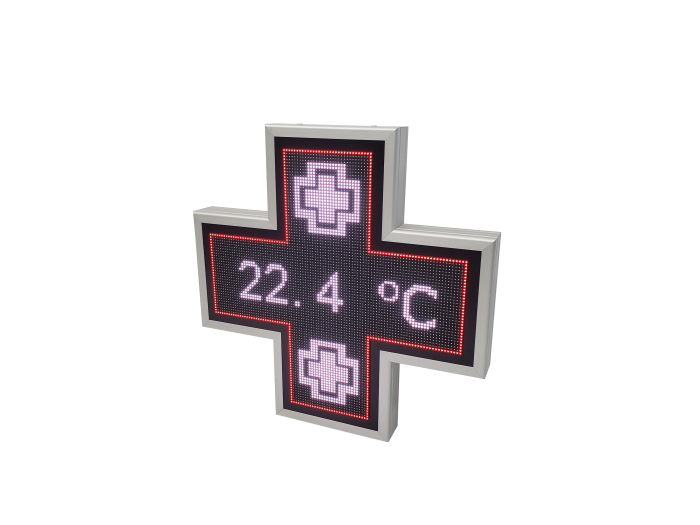 Cruce farmacie model VITRINA 650mm x 650mm LED-uri RGB P6 [7]