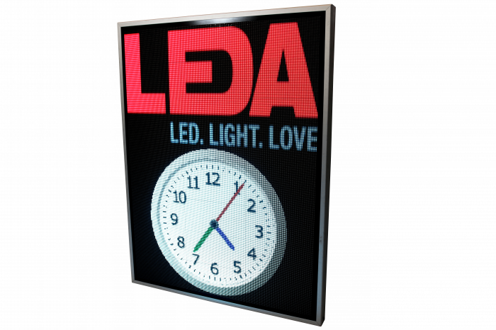 Reclama luminoasa LED 1050mm x 1370mm P5 programabil [3]