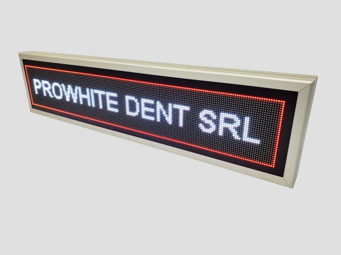 Reclama luminoasa LED 1050mm x 250mm P5 pentru CABINETE STOMATOLOGICE [8]