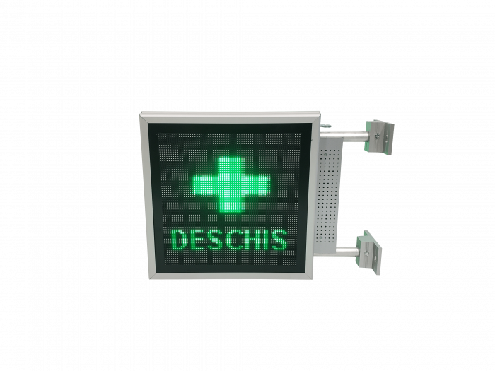 Reclama luminoasa LED 410mm x 410mm pentru FARMACII, model full color [3]