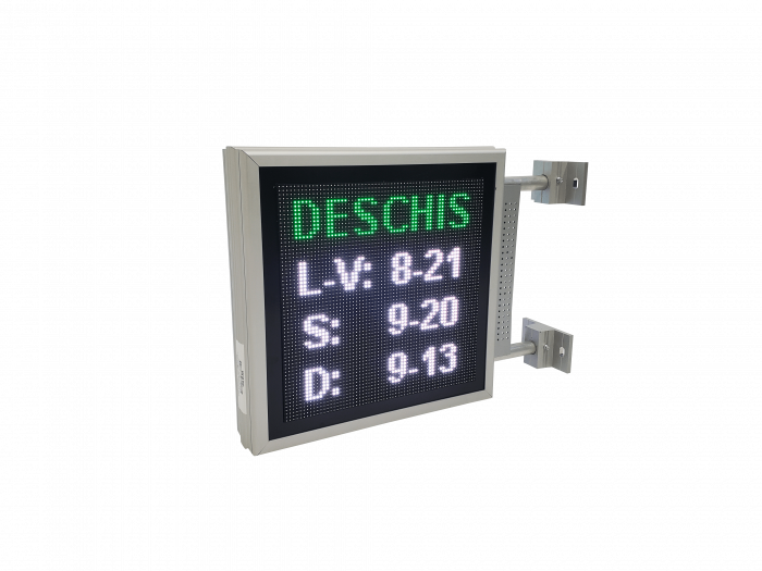 Reclama luminoasa LED 410mm x 410mm pentru FARMACII, model full color [1]