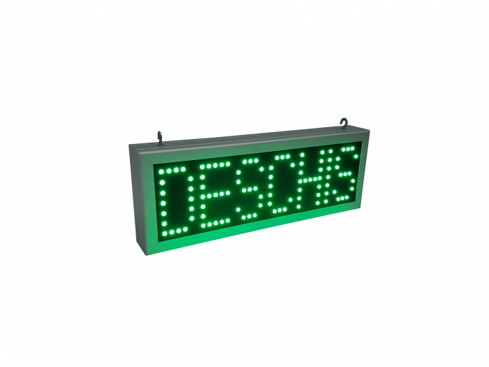 Reclama luminoasa LED 545mm x 200mm model DESCHIS LED-uri verzi [2]