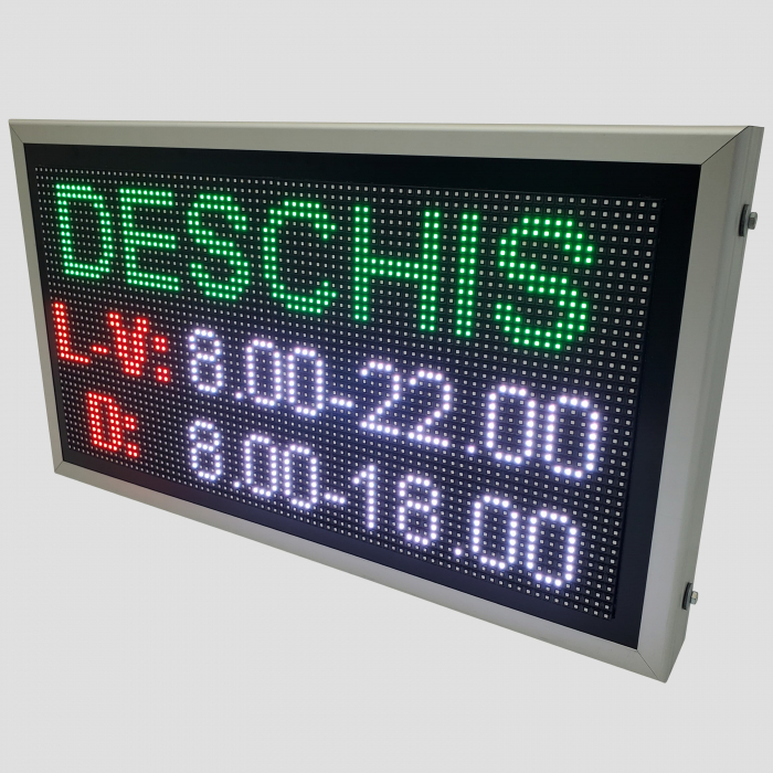 Reclama luminoasa LED 730mm x 410mm, configuratie 128 x 64 P5 [5]