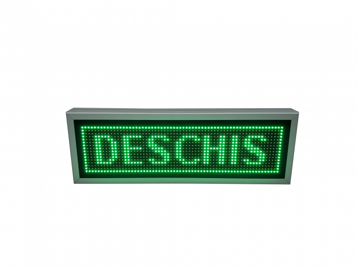 Reclama luminoasa LED INCHIS / DESCHIS 730mm x 250mm leduri model LED-uri verzi [7]