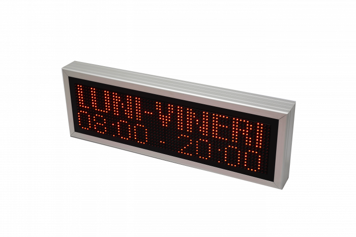Reclama luminoasa LED INCHIS / DESCHIS 730mm x 250mm leduri ROSII [5]