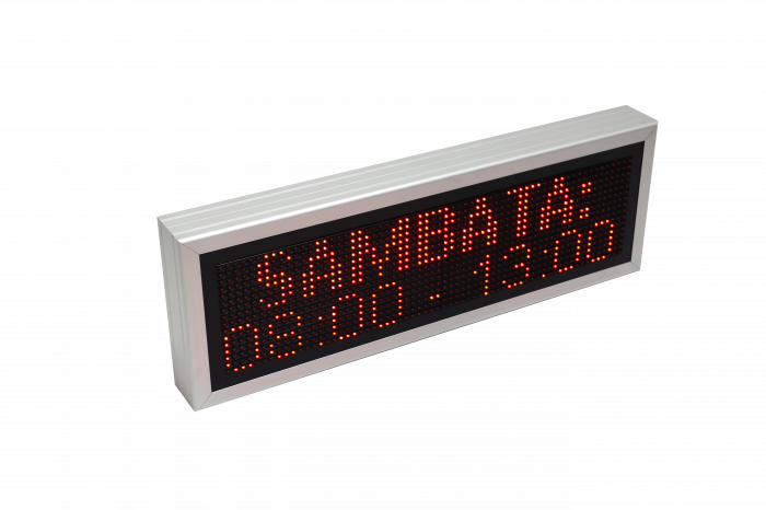 Reclama luminoasa LED INCHIS / DESCHIS 730mm x 250mm leduri ROSII [2]