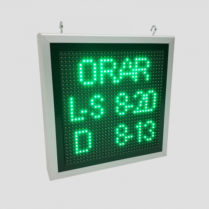 Reclama luminoasa LED-uri verzi 410 X 410 [2]