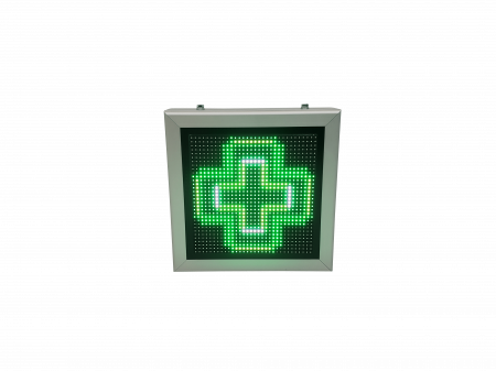 Cruce farmacie 265mm x 265mm P6 full color model VITRINA