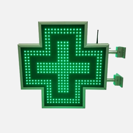 Cruce farmacie cu LED-uri model ANIMAT 600mm x 600mm