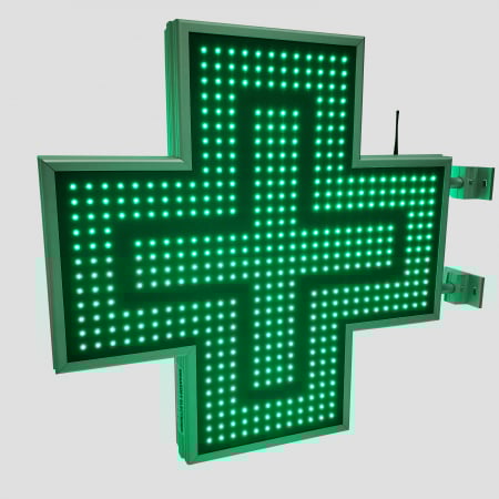 Cruce farmacie cu LED-uri model ANIMAT 800mm x 800mm [2]