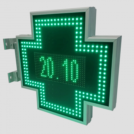 cruce farmacie 600mm programabila leduri verzi [8]