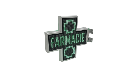 Cruce farmacie model PROGRAMABIL 650mm x 650mm LED-uri RGB P6 [8]