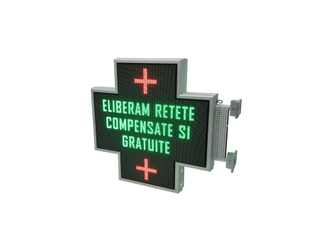 Cruce farmacie model PROGRAMABIL 700mm x 700mm LED-uri RGB P3 [5]