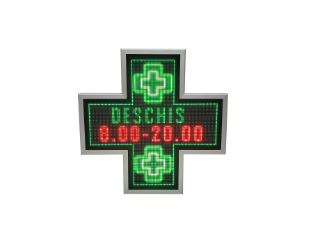 Cruce farmacie model VITRINA 650mm x 650mm LED-uri RGB P6 [1]