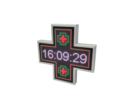 Cruce farmacie model VITRINA 650mm x 650mm LED-uri RGB P6 [8]