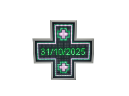 Cruce farmacie model VITRINA 650mm x 650mm LED-uri RGB P6 [7]