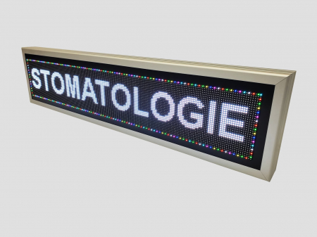 Reclama luminoasa LED 1050mm x 250mm P5 pentru CABINETE STOMATOLOGICE [2]