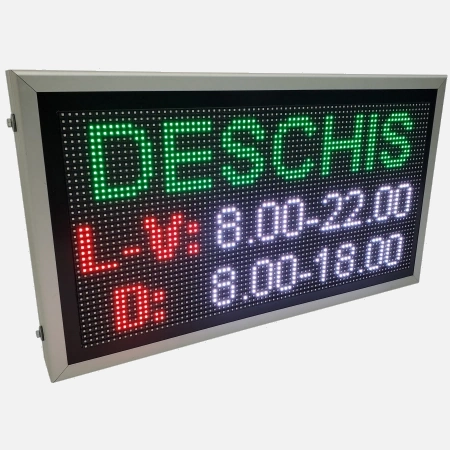 Reclama luminoasa LED 730mm x 410mm, configuratie 128 x 64 P5