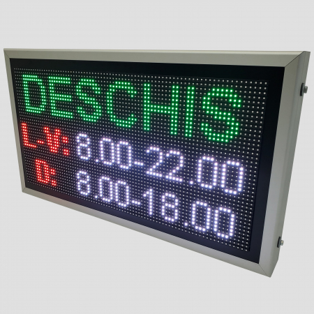 Reclama luminoasa LED 730mm x 410mm, configuratie 128 x 64 P5 [4]