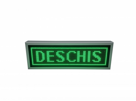 Reclama luminoasa LED INCHIS / DESCHIS 730mm x 250mm leduri model LED-uri verzi [6]