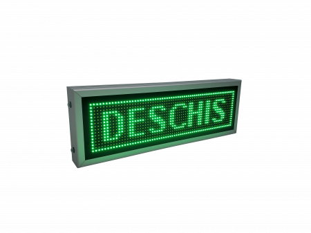 Reclama luminoasa LED INCHIS / DESCHIS 730mm x 250mm leduri model LED-uri verzi