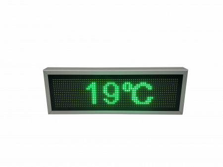 Reclama luminoasa LED INCHIS / DESCHIS 730mm x 250mm leduri model LED-uri verzi [7]