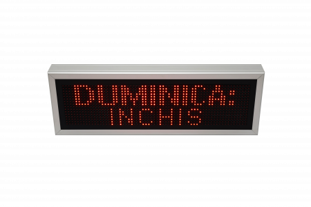 Reclama luminoasa LED INCHIS / DESCHIS 730mm x 250mm leduri ROSII [2]