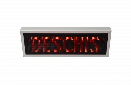 Reclama luminoasa LED INCHIS / DESCHIS 730mm x 250mm leduri ROSII