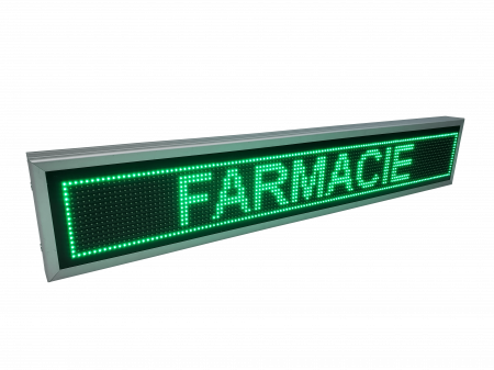 Reclama luminoasa led pentru farmacie 1370 x 250 [2]