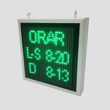 Reclama luminoasa LED-uri verzi 410 X 410 [4]